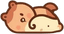 Mascot sleeping