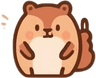 Mascot thumbsup